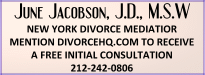 June Jacobson, J.D., M.S.W., NEW YORK County NEW YORK divorce lawyers