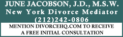New York NY divorce mediators