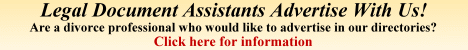 Legal Document Assistance advertising